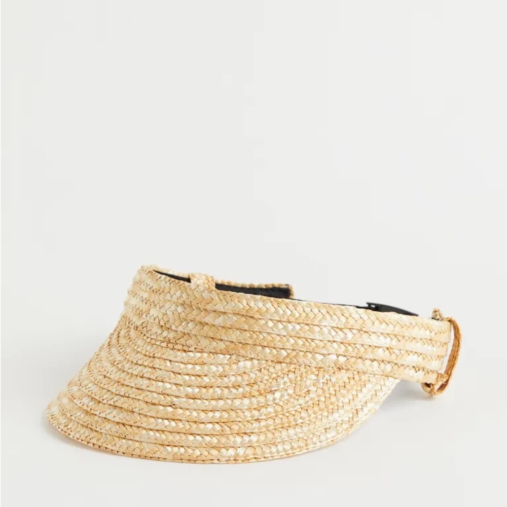 Straw Sun Visor